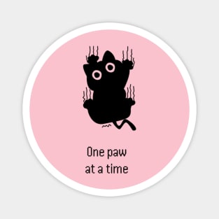 One Paw at a Time - Unnecessary Things Magnet